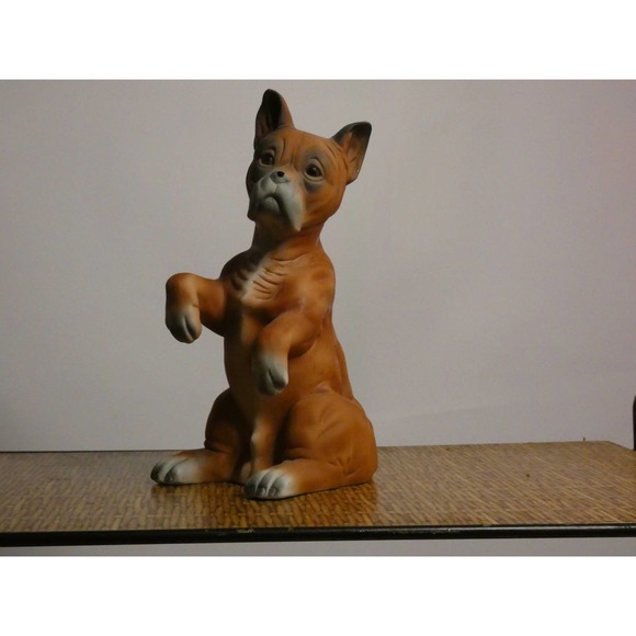 Vintage MSR Imports Made In Japan Boxer Music Figurine "Those Were The Days" - Picture 1 of 5